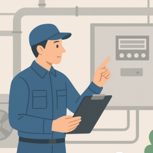 ビルの空調設備のメンテナンス