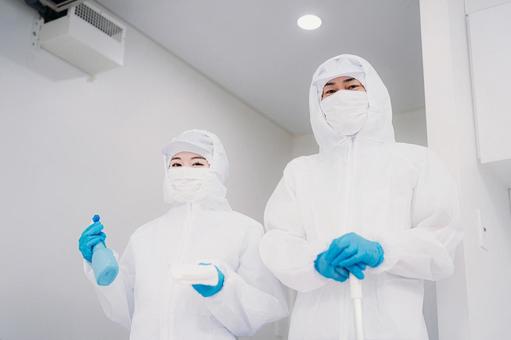 ビル管理における特殊消毒